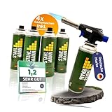 STAHLMANN ® Gasbrenner mit Kartusche 227g – Schweißbrenner max. 1300°C...