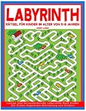 Labyrinth Rätsel Für Kinder Im Alter Von 5-8 Jahren: Lustige Und...