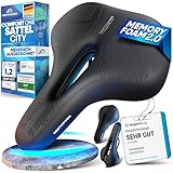 NEXTCOVER® Fahrradsattel - Das Original - mit Memory-Foam 2.0 I maximaler...