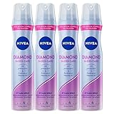 NIVEA Styling Diamond Gloss Care Haarspray mit extra starkem Halt...