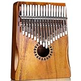 Newlam Kalimba Daumenklavier 17 Tasten Musikinstrument, Fingerklavier...