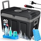 KESSER® Kühlbox 40L mit Rollen | Thermo-Elektrische Kühlbox | KÜHLT und...