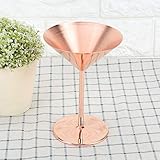 Roségoldener Edelstahlkelch, Cocktail- und Champagnerglas, Bargerät,...