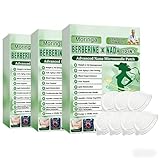 21 Stück Abnehmpflaster Fettverbrennung, Moringa Berberine Nad+ 10-in-1...