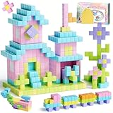 NLMWTI 80 Stück Magnetische Bausteine Blöcke für Kinder,...