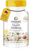 Taurin Kapseln - 3600mg Taurin pro Tagesdosis - 120 Kapseln - hochdosiert -...
