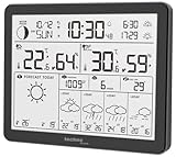 WD3000 - Wetterstation mit 4 Tage Wettervorhersage, Inklusive Außensender,...