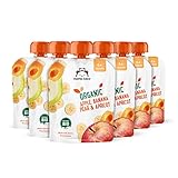 Amazon-Marke: Mama Bear Bio Gemüsemischung (Apfel, Birne, Banane und...