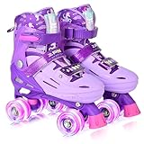 2PM SPORTS Kinder Rollschuhe Verstellbar, Rollschuhe für Mädchen...