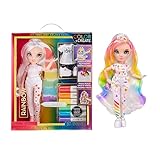 Rainbow High Color & Create DIY Modepuppe - Blaue Augen, glattes Haar,...