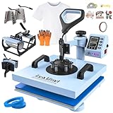 Lya Vinyl 38.1cm x 38.1cm Transferpresse Hitzepresse Maschine - 7 in 1 mit...