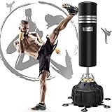 Dripex Boxsack Erwachsene Freistehender Standboxsack MMA Boxpartner Boxing...