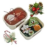 Weihnachtliche Duftkerzen, Vielseitig Einsetzbar Für Den Innenbereich,...