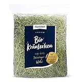 Heu-Heinrich® 750g Premium Bio-Kräuterheu - Bergwiesenheu aus dem...