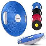 ScSPORTS® Balance Board - Rund, 40/35 cm Durchmesser, mit Griffen, für...