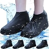 Ahigh Schuhüberzieher wasserdicht,[3 Paare]Zügeregenschutz schuhe für...