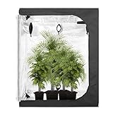 GA Growzelt C-Serie 120x60x150 cm (4X2) anzuchtzelt Zelt Reflektierendes...