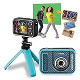 VTech Kidizoom Video Studio HD blau – Kinderkamera mit Greenscreen,...