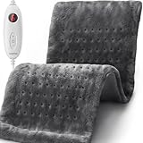 Heizkissen Heizdecke mit Abschaltautomatik, Wärmekissen für Rücken...