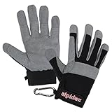 ALPIDEX Klettersteighandschuhe Unisex Fullfinger Handschuhe...