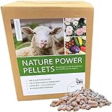 Nature Power Pellets 100% Schafwollpellets 5000g / 5kg Biologischer...