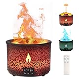 Vulkan Luftbefeuchter Flammen Aroma Diffusor: Ultraschall Ätherisches Öl...