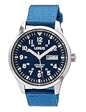 Lorus Herren-Uhr Automatik Edelstahl mit Textilband RL409BX9