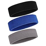 ONUPGO Schweißband Stirnband für Männer & Frauen - 3PCS Sports...