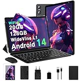 Biegedy Tablet 10 Zoll Android 14 Octa-Core, 2025 Newest Tablet PC 20 GB...