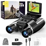 2,4 Zoll LCD Digital Fernglas mit Kamera 12X32 Fernglas für Erwachsene...