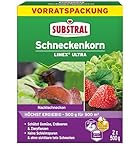 Substral Schneckenkorn LIMEX Ultra, 2 x 500g Vorteilspackung für 2 x...