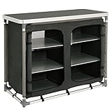 CampFeuer - Campingschrank, Campingküche mit Aluminiumgestell, ca. (L) 102...