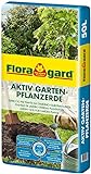 Floragard Aktiv Garten-Pflanzerde 50 Liter - Erde mit Langzeitdünger zum...