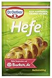 Dr. Oetker Hefe 4 x 7 g – Ein herrlich lockerer Hefeteig entsteht aus...