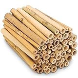 GARDIGO® Bambusröhrchen für Insektenhotel - 150 Stück - Bambus...