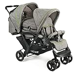 CHIC 4 BABY 275 32 Geschwisterwagen DUO, inkl. Babytragetasche und...