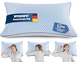 WVIOWVI Kopfkissen 40x80, Kühlendes Kopfkissen, Memory Foam Kissen...