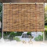 Natur Rollo Bambus Jalousine bambusrollo 65cm 75cm 85cm 90cm 95cm 100cm...