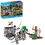 PLAYMOBIL Novelmore 71484 Überfall auf Transportwagen, gefährlicher Kampf...