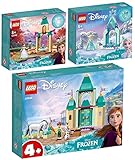 Lego Disney 3er Set: 43204 Annas und Olafs Spielspaß im Schloss, 43199...