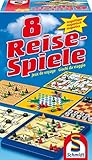 Schmidt Spiele 49102 - 8 Reise-Spiele, Spielesammlung, magnetisch, Bunt, 1...