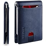 RUNBOX Schlanke Geldscheinklammer-Brieftaschen für Herren,...