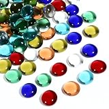 Muggelsteine bunt kinder – ca. 210 Stück, 900g, Glassteine bunt,...