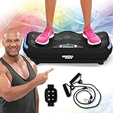 Miweba Sports Fitness 4D Wave Vibrationsplatte MV300 | 𝟑...