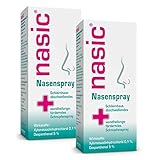nasic Nasenspray mit dem Wirkplus | Abschwellendes &...