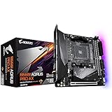 GIGABYTE B550I AORUS PRO AX Mainboard – AMD Ryzen 5000 CPUs, 8 Phasen...