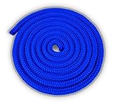 HAEST Springseil für Kinder & Erwachsene | 3,00 m Länge | Blau | 120 g...