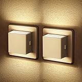 Emeritpro Nachtlicht Steckdose 2 Stück LED Nachtlicht mit...