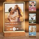 Maverton Spotify LED Acrylglas mit Foto - personalisierter Fotorahmen mit...