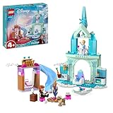 LEGO Disney Frozen Elsas Eispalast, Eiskönigin-Schloss-Spielzeug mit...